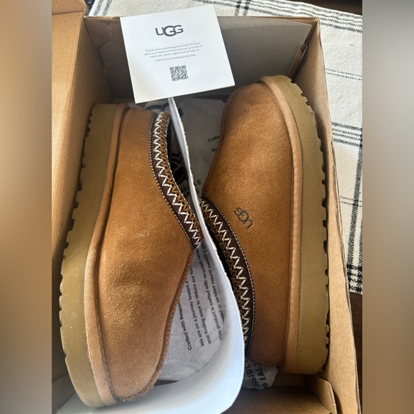 UGG Brown Tasman Suede Shoes - Picture 5 of 5